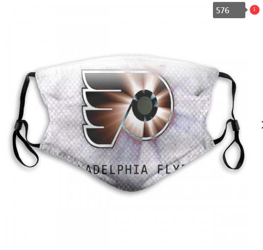 NHL Philadelphia Flyers #1 Dust mask with filter->nhl dust mask->Sports Accessory